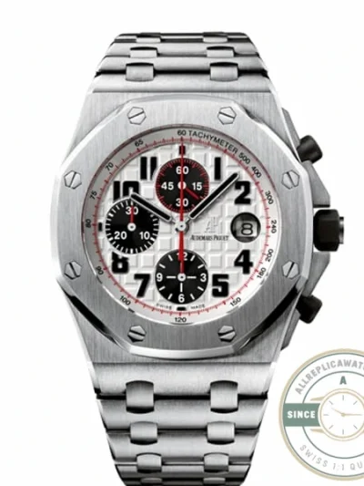 Replica Audemars Piguet Royal Oak Offshore Panda Dial 44mm 26470ST.OO.A801CR.01 - Swiss Movement Replica Watch