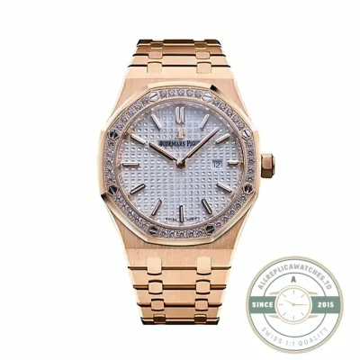 Audemars Piguet Royal Oak Ladies 33mm 67651OR replica, rose gold-tone – front view