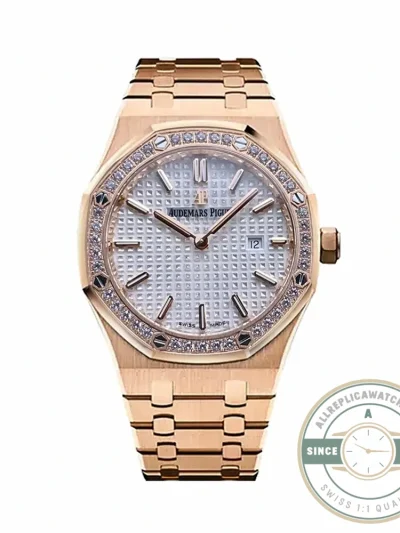 Replica Audemars Piguet Royal Oak Diamond 67651OR.ZZ.1261OR.01 33mm - Best Quality Replica Watch