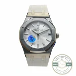 Audemars Piguet Royal Oak 15500ST replica, white dial – front view
