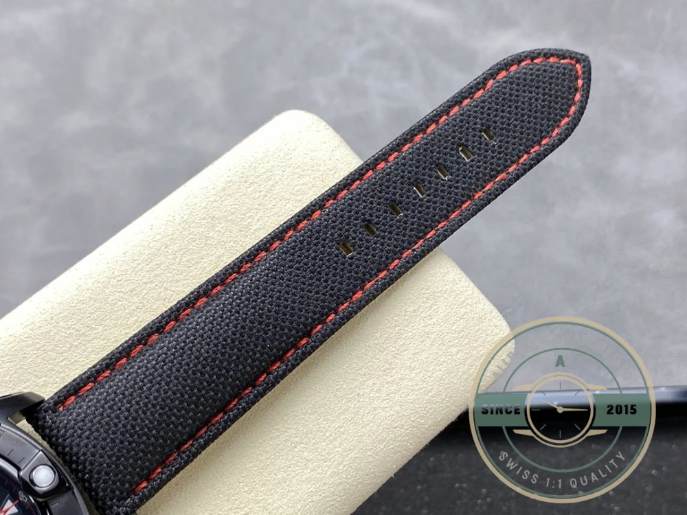 Replica Breitling Avenger Automatic Black Red Strap A13375101B1X2 - Factory Super Clone Watch