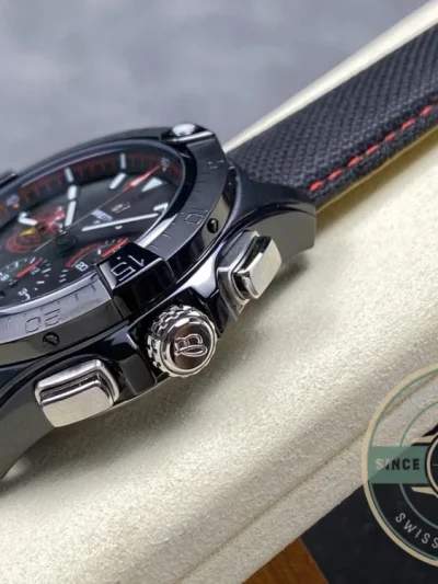Replica Breitling Avenger Automatic Black Red Strap A13375101B1X2 - 1:1 Swiss Replica Watch