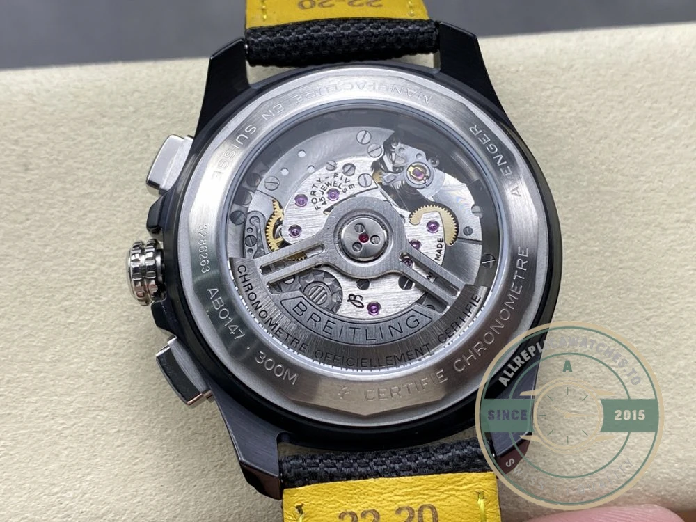 Replica Breitling Avenger Automatic Black Red Strap A13375101B1X2 - Premium Super Clone Watch
