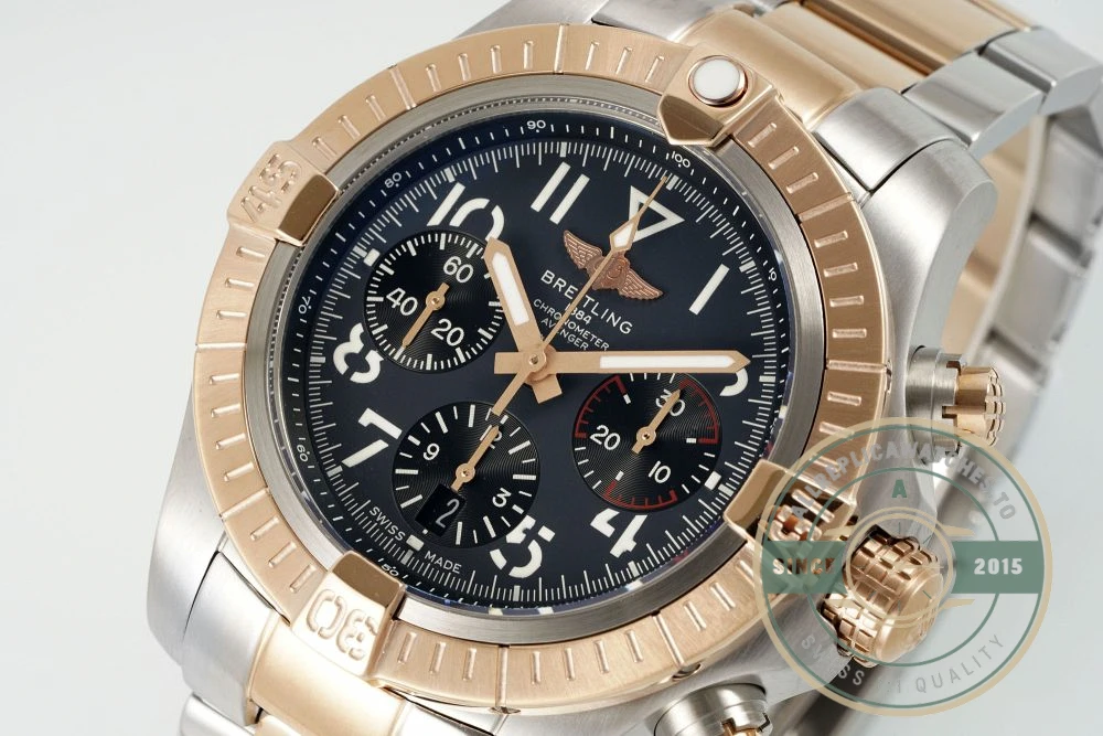 Replica Breitling Avenger Automatic Gold Steel 45mm UB01821A1B1X1 - 1:1 Swiss Replica Watch