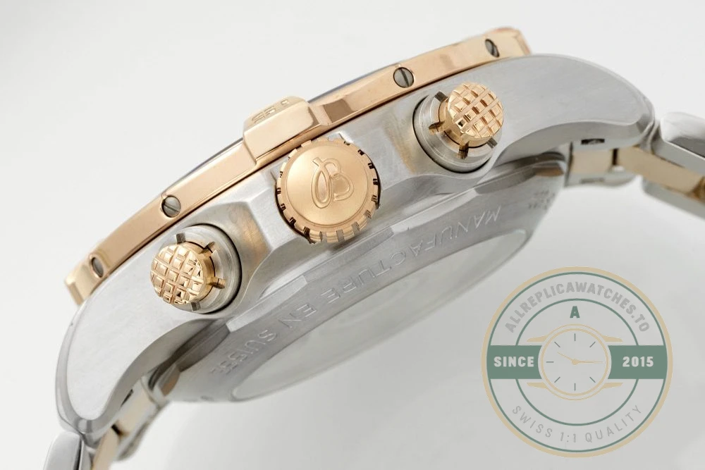 Replica Breitling Avenger Automatic Gold Steel 45mm UB01821A1B1X1 - High-Grade Replica Watch