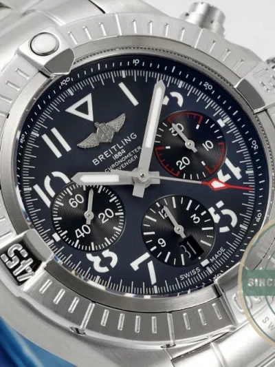 Replica Breitling Avenger Automatic Stainless Steel Blue 45mm AB01821A1B1A1 - High-Grade Replica Watch