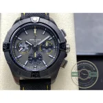 Replica Breitling Avenger Black Leather 45 mm SB01472A1B1X1 - Affordable Super Clone Watch