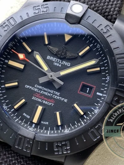 Replica Breitling Avenger Black Stainless Steel Watch V17311101B1W1 - Affordable Luxury Replica Timepiece