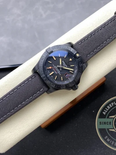 Replica Breitling Avenger Black Stainless Steel Watch V17311101B1W1 - Luxury Replica Watch