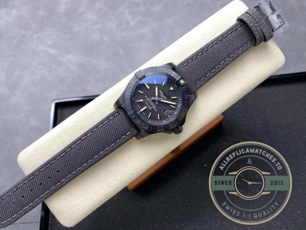 Replica Breitling Avenger Black Stainless Steel Watch V17311101B1W1 - Luxury Replica Watch