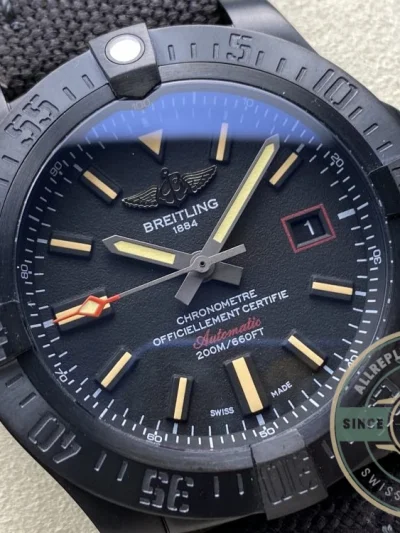 Replica Breitling Avenger Black Stainless Steel Watch V17311101B1W1 - Affordable Super Clone Watch