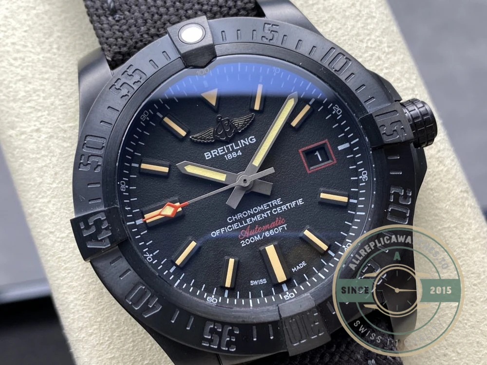 Replica Breitling Avenger Black Stainless Steel Watch V17311101B1W1 - Affordable Super Clone Watch