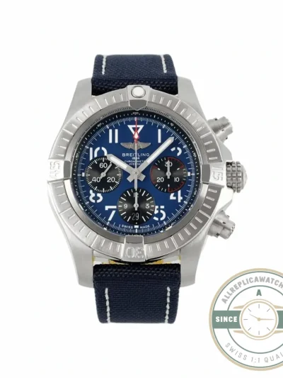 Replica Breitling Avenger Blue Leather 45 mm AB01821A1C1X1 - Affordable Super Clone Watch