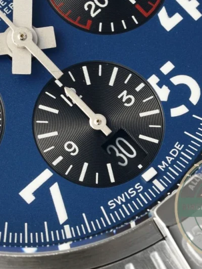 Replica Breitling Avenger Blue Leather 45 mm AB01821A1C1X1 - Swiss Movement Replica Watch