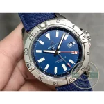 Replica Breitling Avenger Blue Leather Watch 44mm A32320101C1X1 - Factory Super Clone Watch