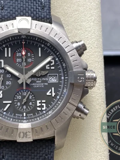 Replica Breitling Avenger Leather 45 mm A13381111B1W1 - Affordable Luxury Replica Timepiece
