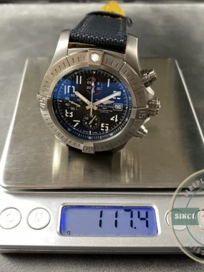 Replica Breitling Avenger Leather 45 mm A13381111B1W1 - 1:1 Swiss Replica Watch