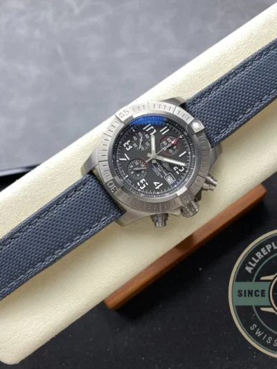 Replica Breitling Avenger Leather 45 mm A13381111B1W1 - 1:1 Swiss Replica Watch