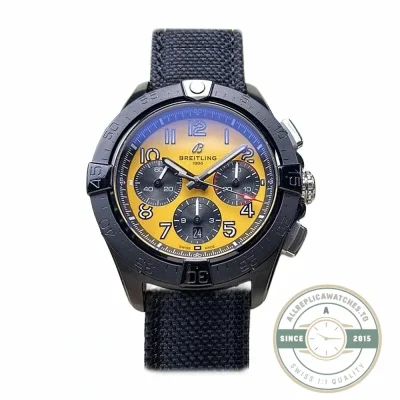 Replica Breitling Avenger Men Black Yellow Dial SB0147101I1X2 - High-Grade Replica Watch