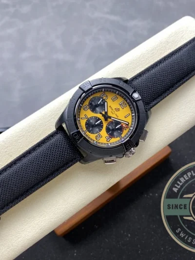 Replica Breitling Avenger Men Black Yellow Dial SB0147101I1X2 - Affordable Super Clone Watch