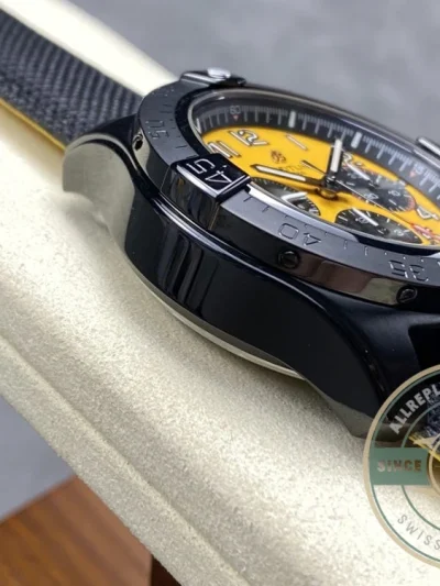 Replica Breitling Avenger Men Black Yellow Dial SB0147101I1X2 - Affordable Super Clone Watch