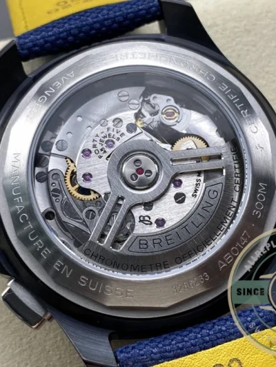 Replica Breitling Avenger Men Blue Leather SB01474A1C1X1 - High-Grade Replica Watch