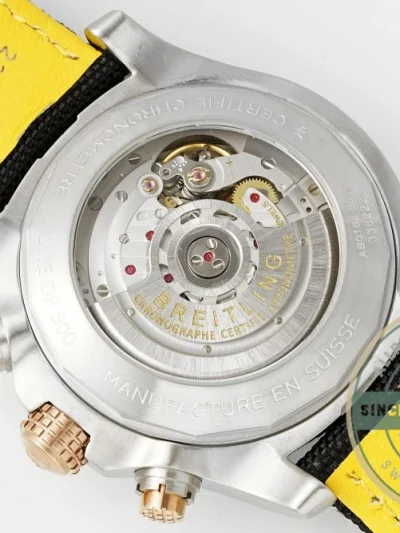 Replica Breitling Avenger Stainless Steel 18K Gold 45mm UB01821A1B1X1 - Premium Super Clone Watch