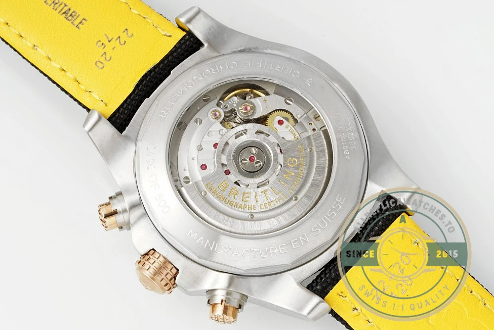 Replica Breitling Avenger Stainless Steel 18K Gold 45mm UB01821A1B1X1 - Premium Super Clone Watch
