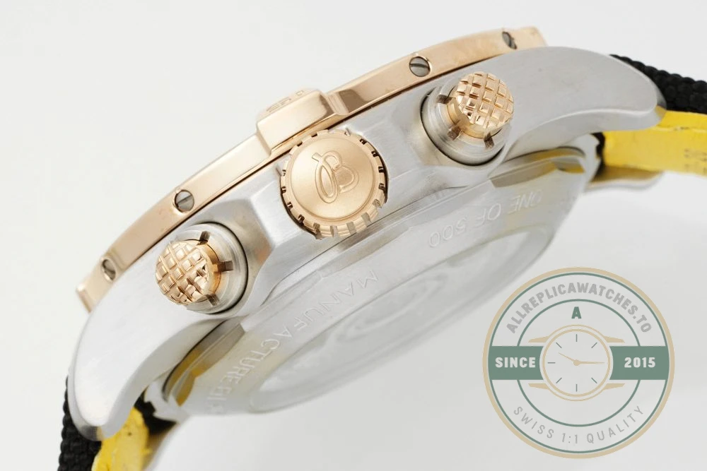 Replica Breitling Avenger Stainless Steel 18K Gold 45mm UB01821A1B1X1 - Affordable Super Clone Watch