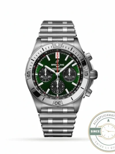 Replica Breitling Chronomat Automatic Green 42mm AB01343A1L1A1 - 1:1 Swiss Replica Watch