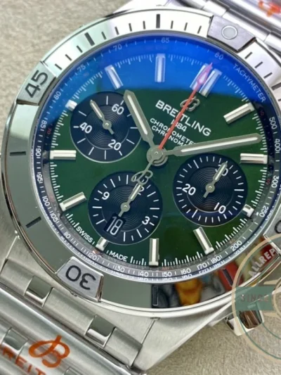 Replica Breitling Chronomat Automatic Green 42mm AB01343A1L1A1 - 1:1 Swiss Replica Watch