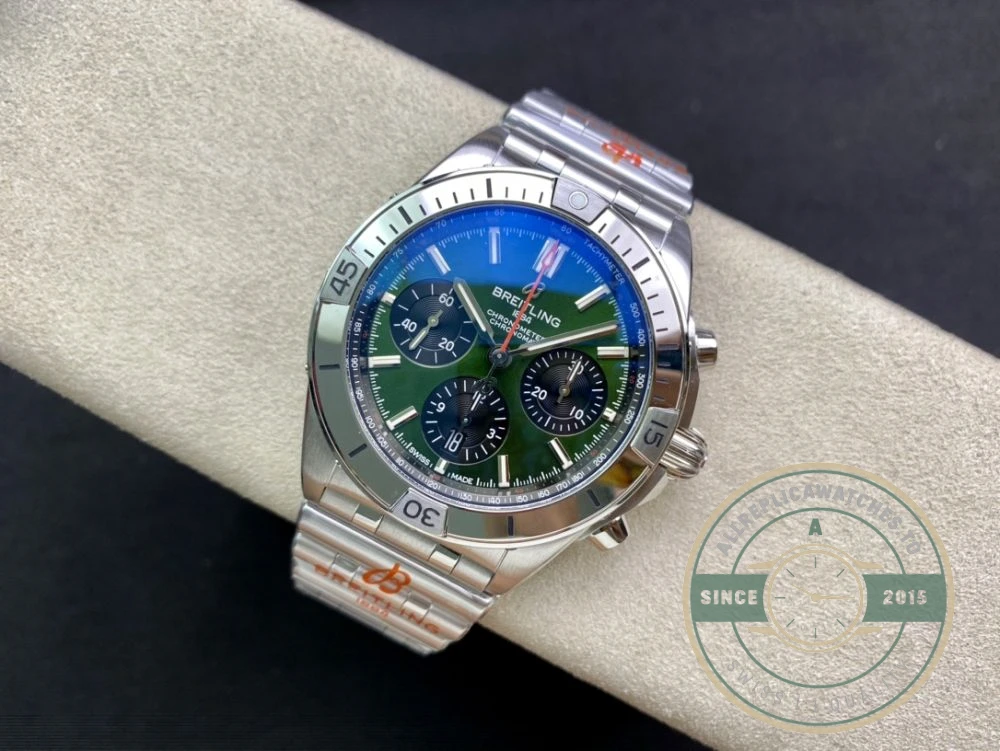 Replica Breitling Chronomat Automatic Green 42mm AB01343A1L1A1 - Factory Super Clone Watch