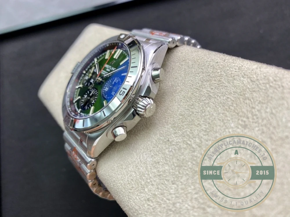 Replica Breitling Chronomat Automatic Green 42mm AB01343A1L1A1 - Affordable Luxury Replica Timepiece