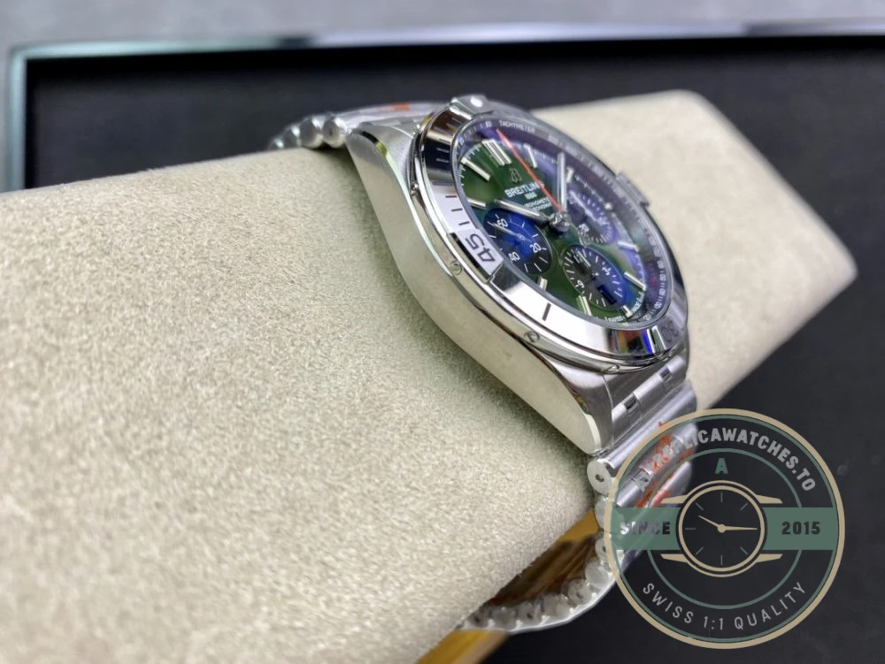 Replica Breitling Chronomat Automatic Green 42mm AB01343A1L1A1 - Affordable Super Clone Watch