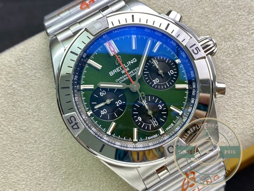 Replica Breitling Chronomat Automatic Green 42mm AB01343A1L1A1 - Affordable Super Clone Watch