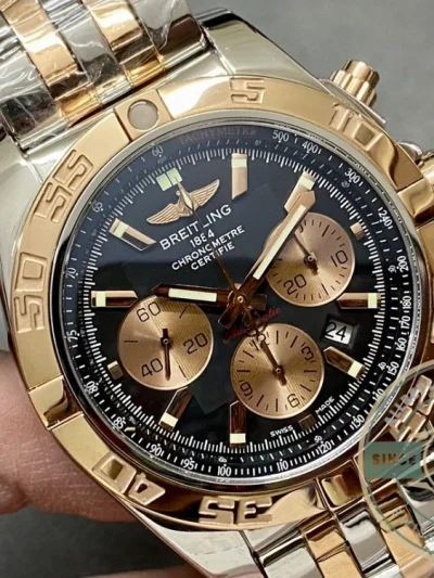 Replica Breitling Chronomat Gold 44 mm CB011012B957 - High-Grade Replica Watch