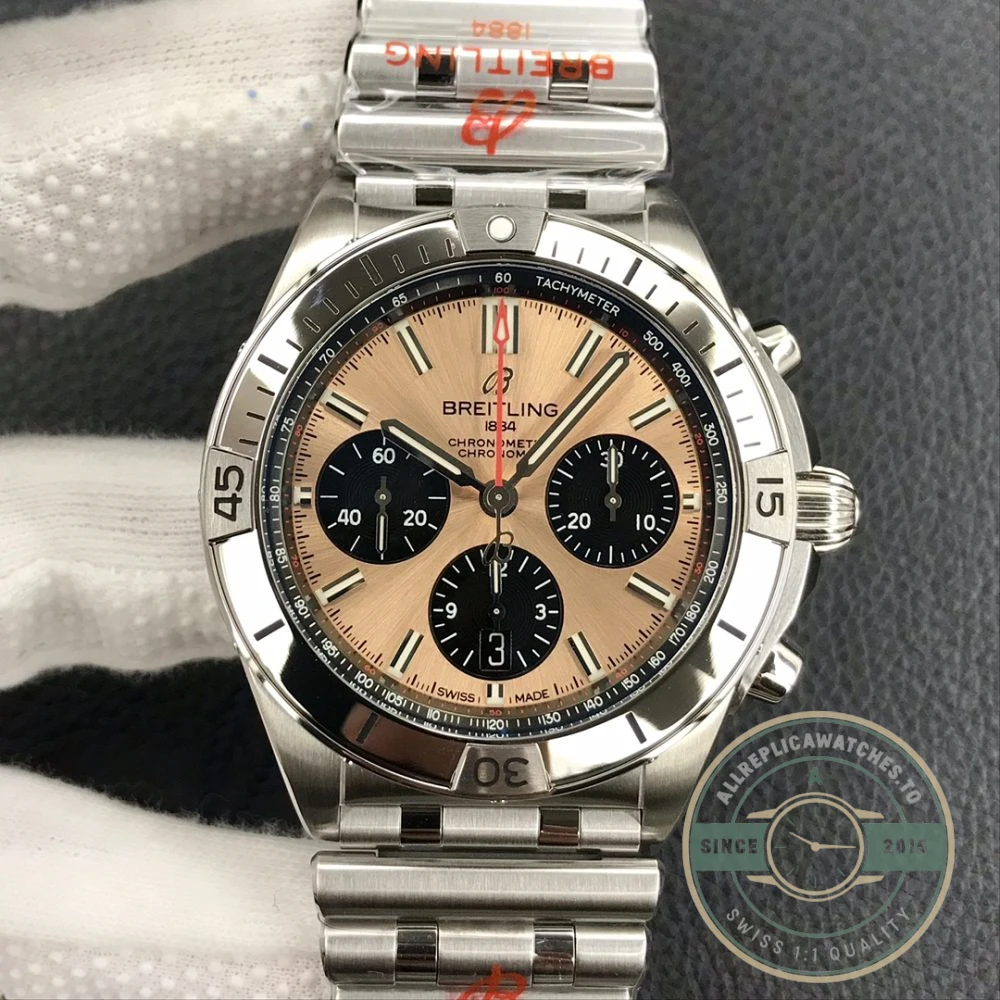 Replica Breitling Chronomat Gold Stainless Steel 42 mm AB0134101K1A1 - Affordable Luxury Replica Timepiece