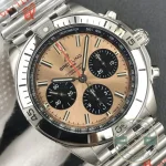 Replica Breitling Chronomat Gold Stainless Steel 42 mm AB0134101K1A1 - Budget Luxury Replica Watch