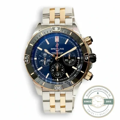 Replica Breitling Chronomat Men Automatic Bicoloured Watch 44 mm UB0136251B1U1 - Premium Super Clone Watch