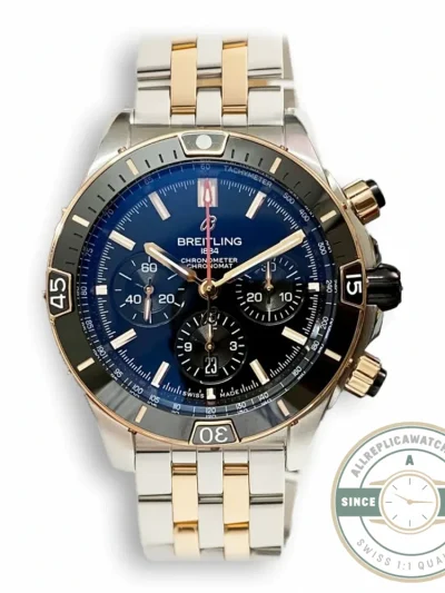 Replica Breitling Chronomat Men Automatic Bicoloured Watch 44 mm UB0136251B1U1 - Premium Super Clone Watch