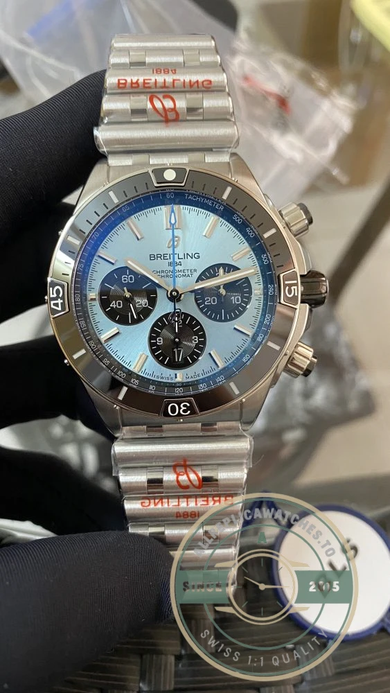 Replica Breitling Chronomat Men Automatic Ocean Dial PB0136251C1S1 - Premium Super Clone Watch