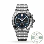 Replica Breitling Chronomat Men Blue 42 mm AB0134101C1A1 - High-Grade Replica Watch