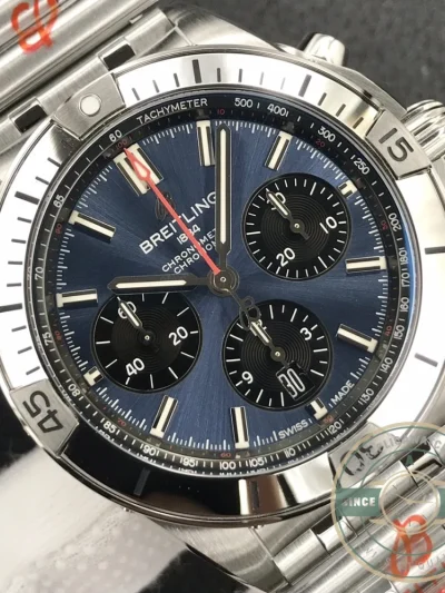 Replica Breitling Chronomat Men Blue 42 mm AB0134101C1A1 - Affordable Luxury Replica Timepiece