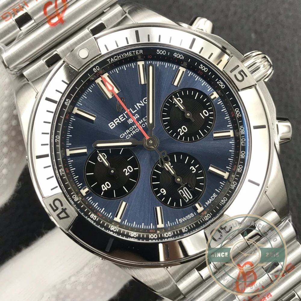 Replica Breitling Chronomat Men Blue 42 mm AB0134101C1A1 - Affordable Luxury Replica Timepiece