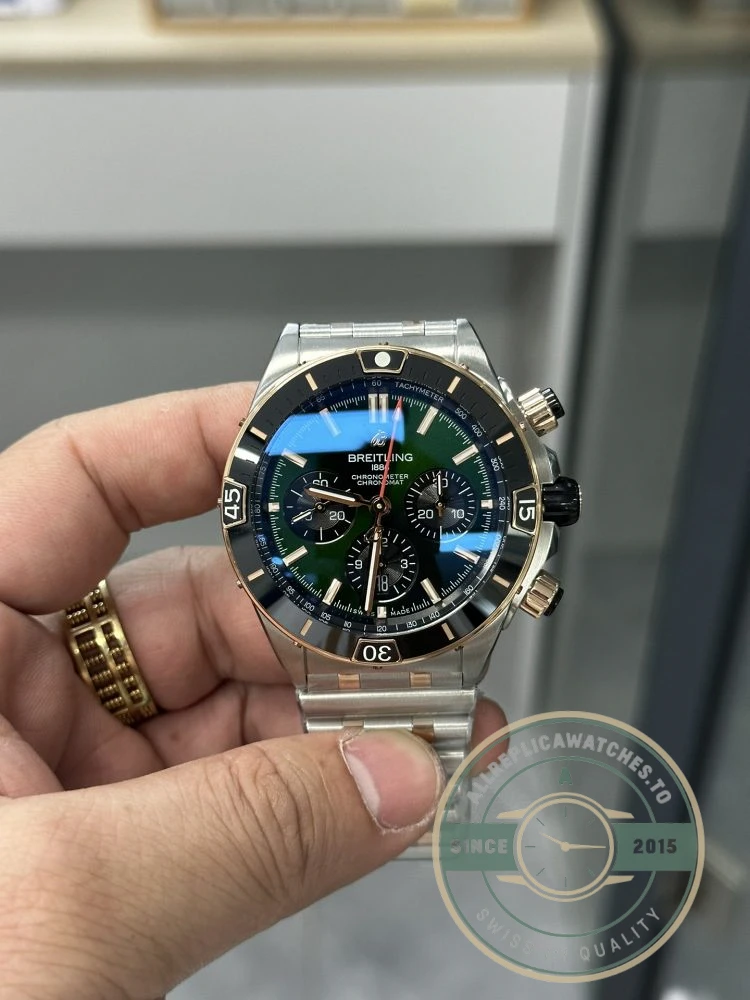 Replica Breitling Chronomat Stainless Steel 44 mm UB0136251L1U1 - Swiss Movement Replica Watch