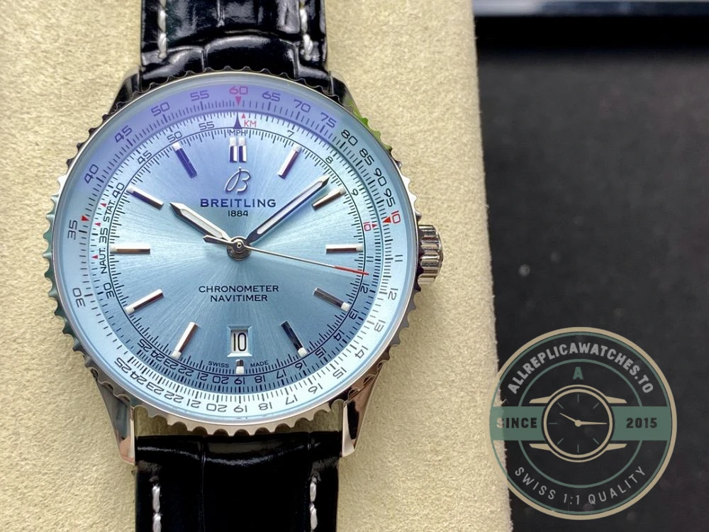Replica Breitling Navitimer Automatic Men Blue Dial 41mm A17329171 - Budget Luxury Replica Watch