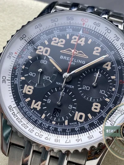 Replica Breitling Navitimer Black Dial 41 mm PB02301A1B1A1 - Affordable Luxury Replica Timepiece