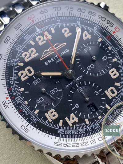 Replica Breitling Navitimer Black Dial 41 mm PB02301A1B1A1 - 1:1 Swiss Replica Watch