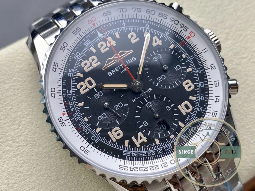 Replica Breitling Navitimer Black Dial 41 mm PB02301A1B1A1 - 1:1 Swiss Replica Watch