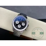 Replica Breitling Navitimer Black Stainless Steel 43mm AB0121211B1A1 - Luxury Replica Watch
